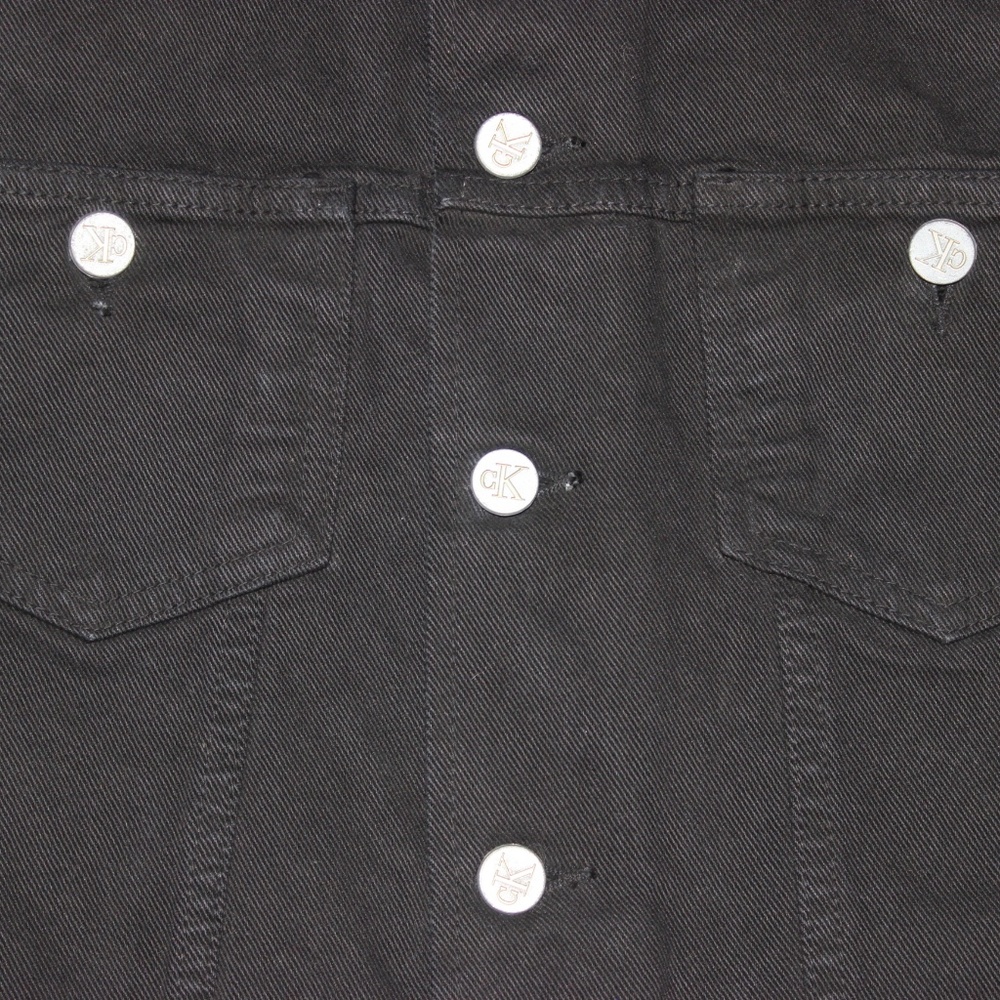 VTG Calvin Klein 90's Sleeveless Denim Jacket Vest - Picture 4 of 5